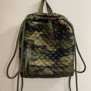 Camo Cinch backpack